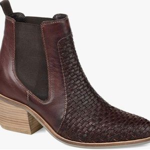 Journee Signature Womens Skyller Bootie - Brown - Size 7.5